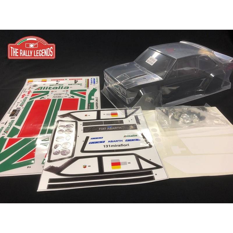 EZpower Fiat 500 Abarth + Decals + Accessori vendita online modellismo