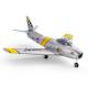 E-flite Aeromodello UMX F-86 Sabre 30mm EDF BNF Basic con AS3X e SAFE Select (art. EFLU7050)