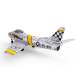 E-flite Aeromodello UMX F-86 Sabre 30mm EDF BNF Basic con AS3X e SAFE Select (art. EFLU7050)