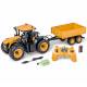 Carson Trattore Agricolo Radiocomandato JCB scala 1/16 con Rimorchio Versione 100% RTR pronto all'uso (art. 500907654)