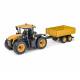 Carson Trattore Agricolo Radiocomandato JCB scala 1/16 con Rimorchio Versione 100% RTR pronto all'uso (art. 500907654)