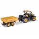 Carson Trattore Agricolo Radiocomandato JCB scala 1/16 con Rimorchio Versione 100% RTR pronto all'uso (art. 500907654)