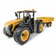 Carson Trattore Agricolo Radiocomandato JCB scala 1/16 con Rimorchio Versione 100% RTR pronto all'uso (art. 500907654)