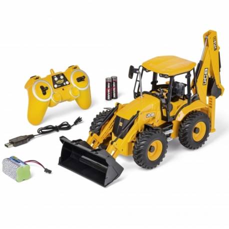 Carson Escavatore Radiocomandato JCB con Pala Scala 1/20 Versione RTR 100% pronto all'uso (art. 500907668)