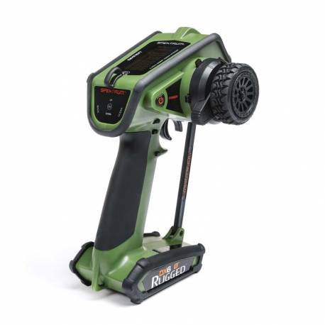 Spektrum Radiocomando DX6 Rugged DSMR 6 Canali fornito Senza Ricevitore colore Green (art. SPMR6215G)