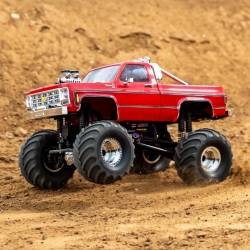 Traxxas Automodello TRX-4M Chevrolet Cheyenne K10 High Trail scala 1/18 versione RTR colore Rosso (art. TXX98064-1-RED)