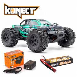 Hobbytech Monster Truck Rogue Terra Brushless Scala 1/10 - 100% RTR Combo Pack Verde (art. 1.ROGT.GR.RTR-PACK)